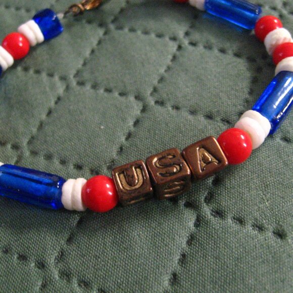 Hand Made Handcraft Art Vintage USA Bracelet - Picture 4 of 7